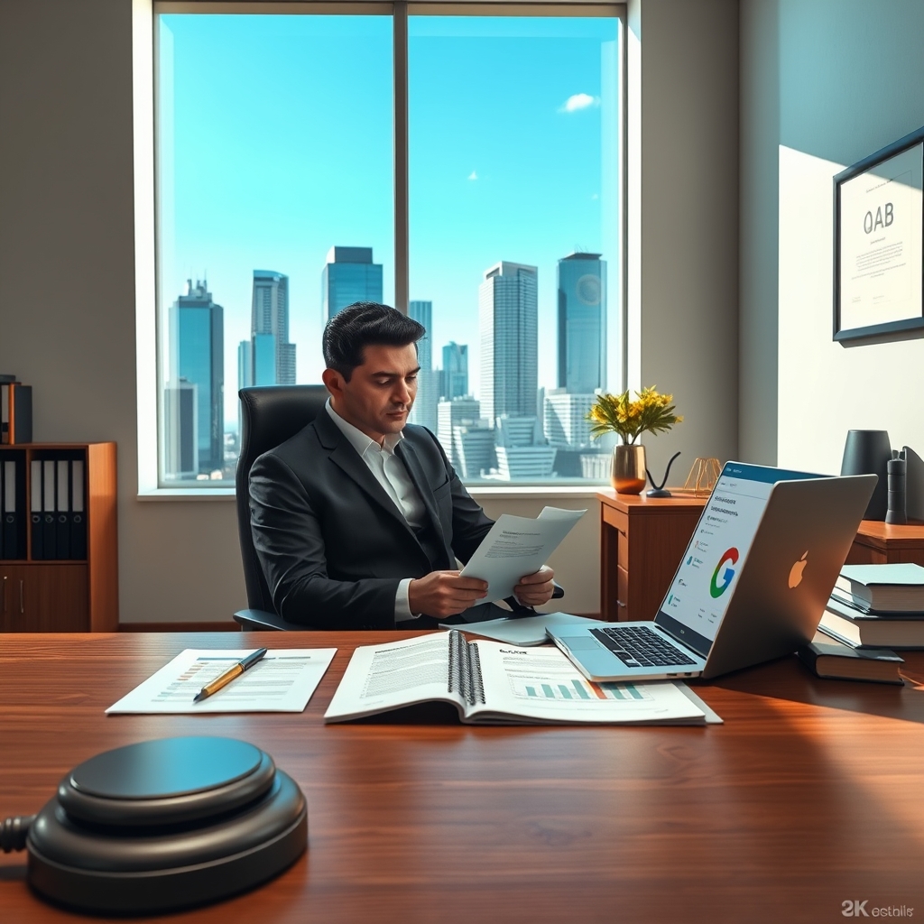 Anúncios no Google para advogados