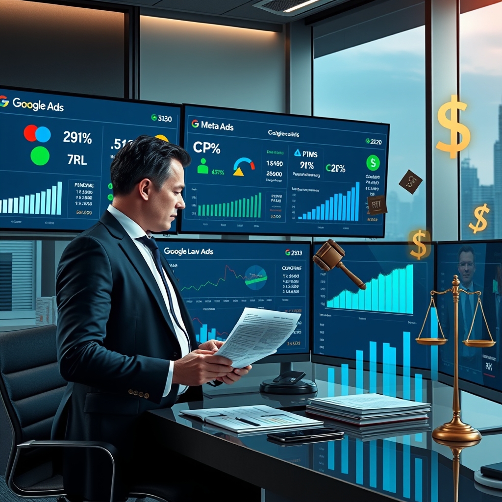 Quanto Custa Tráfego Pago Jurídico em 2025? Análise de Custos, Estratégias e ROI para Escritórios de Advocacia