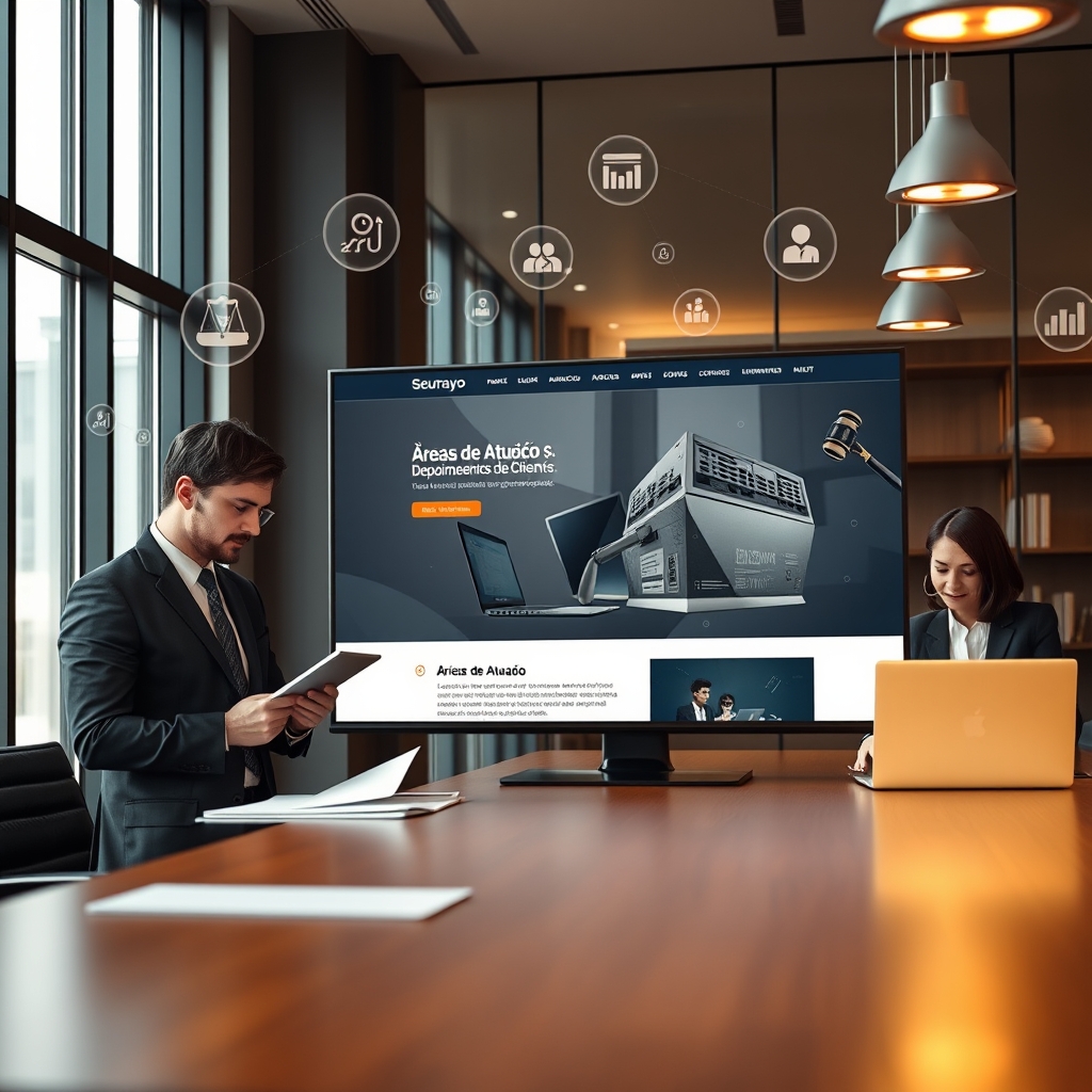 Advogado Precisa de Site Profissional? A Import&acirc;ncia Estrat&eacute;gica da Presen&ccedil;a Digital na Advocacia Moderna