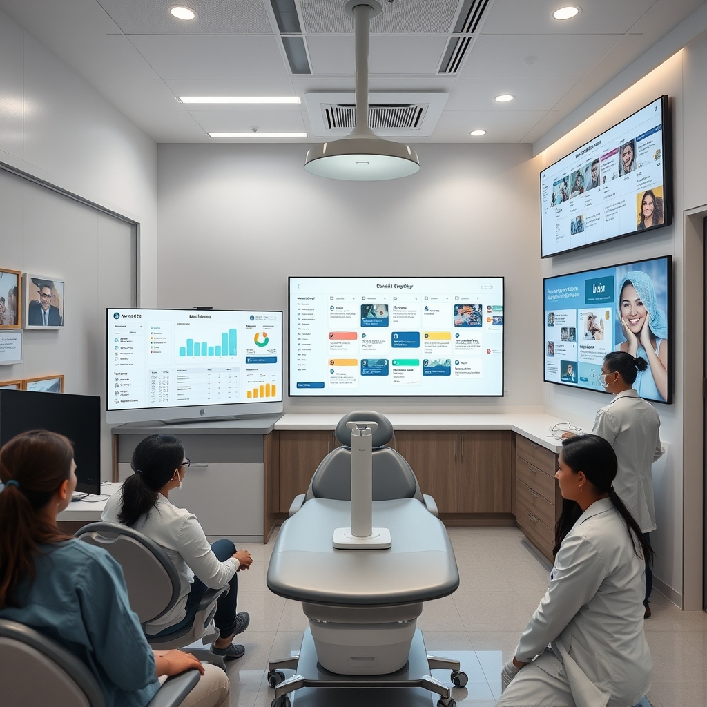 Pacientes com marketing odontológico