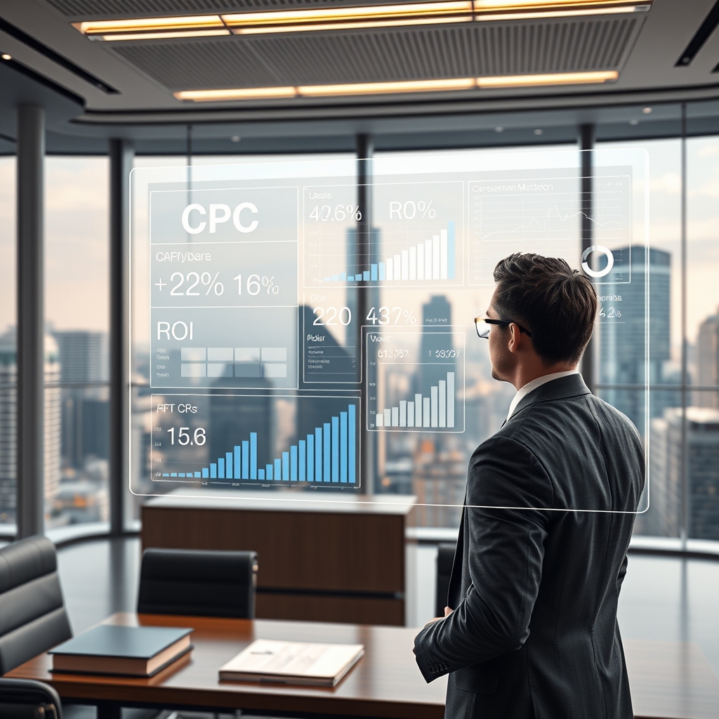 Orçamento de tráfego pago para escritórios