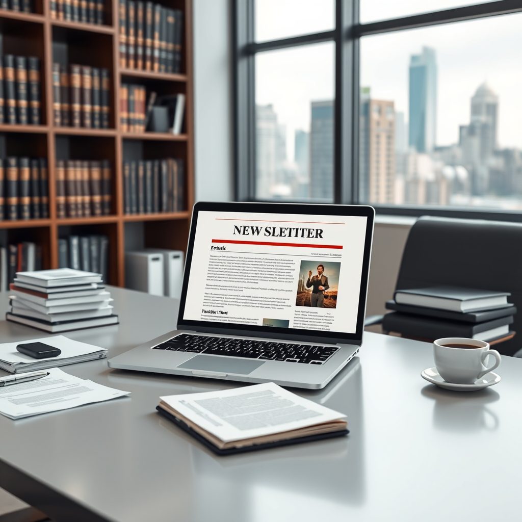 Pack de 8 Estratégias para Criar uma Newsletter Eficaz para o Seu Blog Jurídico
