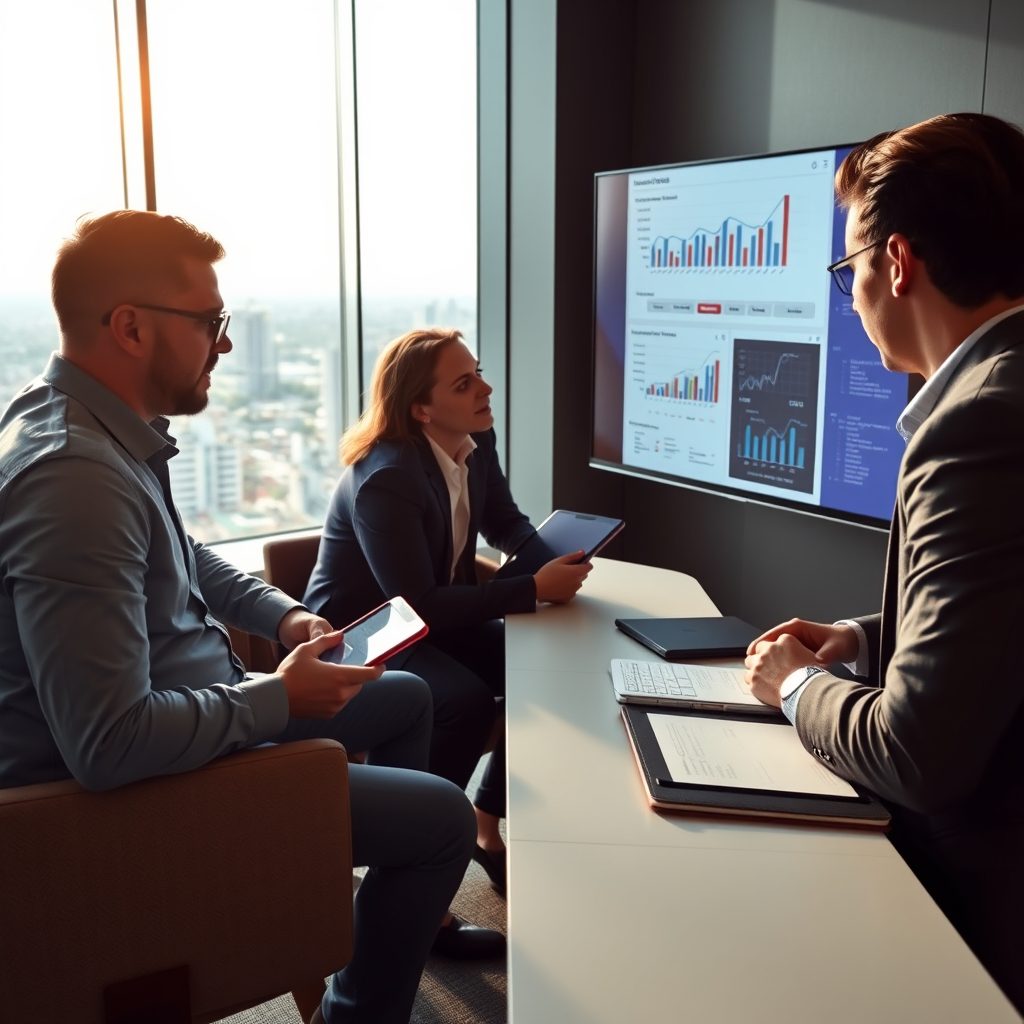 Atrair clientes empresariais digitalmente
