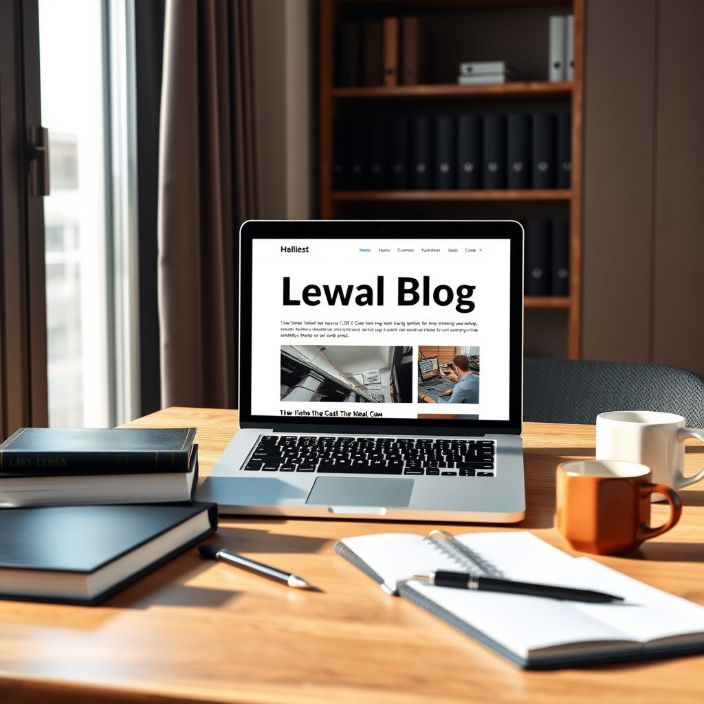 Pack: Como criar um blog jurídico do zero em 7 dias