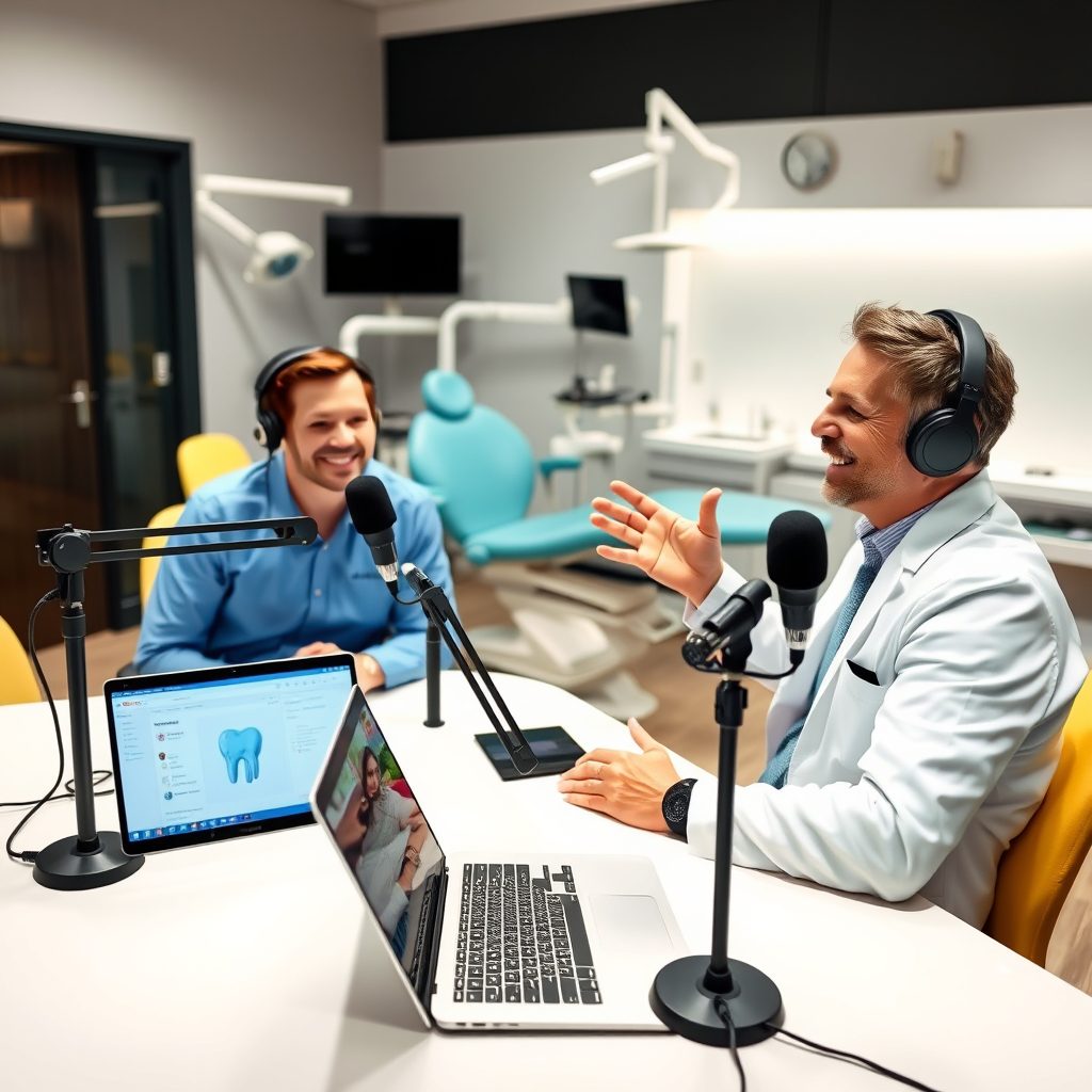 Marketing de Conteúdo para Podcasts Odontológicos