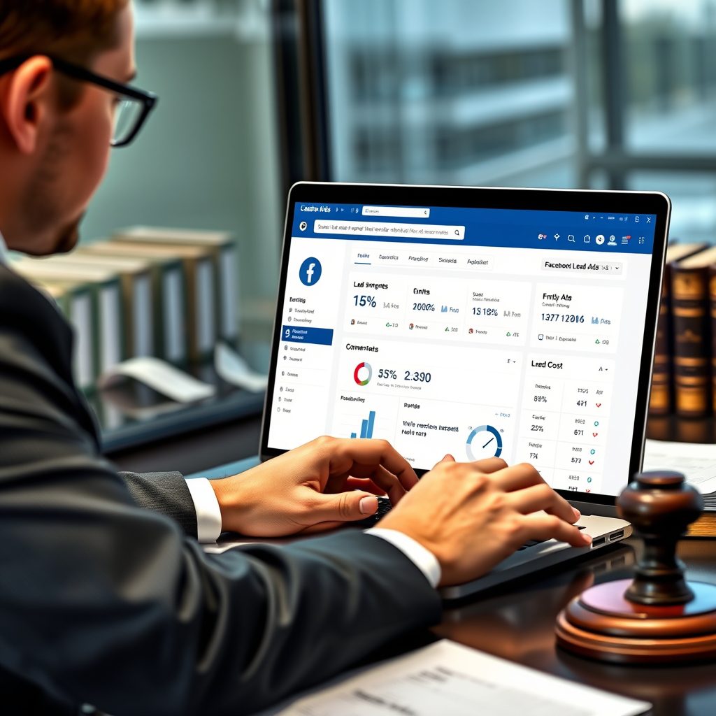Pacote de 5 Passos para Criar uma Campanha de Lead Ads no Facebook para Advogados