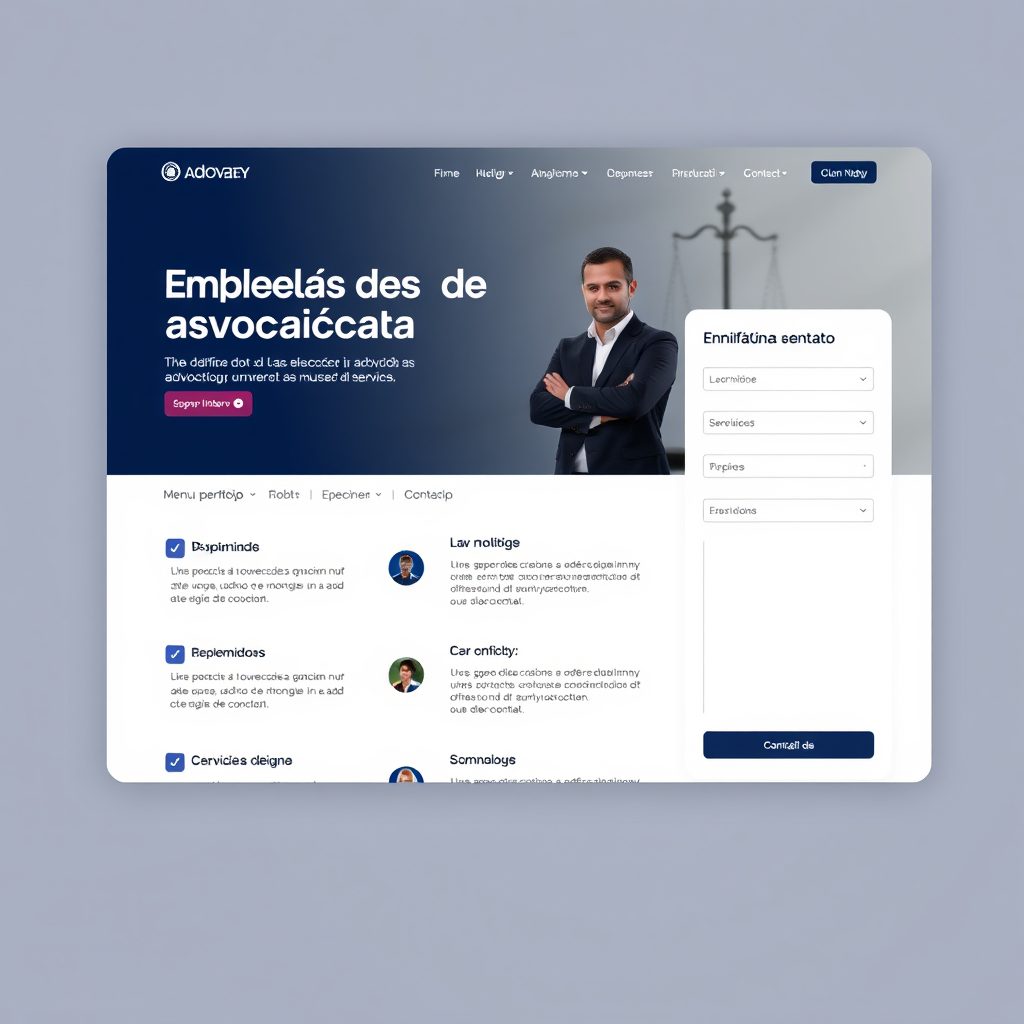 Landing Page para Advogados: Estrutura Estratégica para Conversão de Clientes