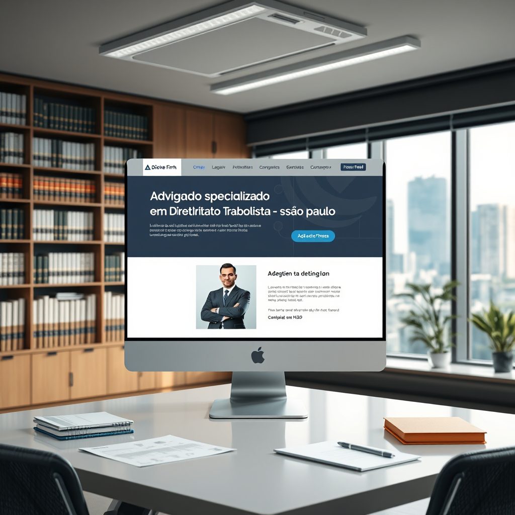 Landing Page para Advogados: Estratégias Avançadas para Conversão de Clientes