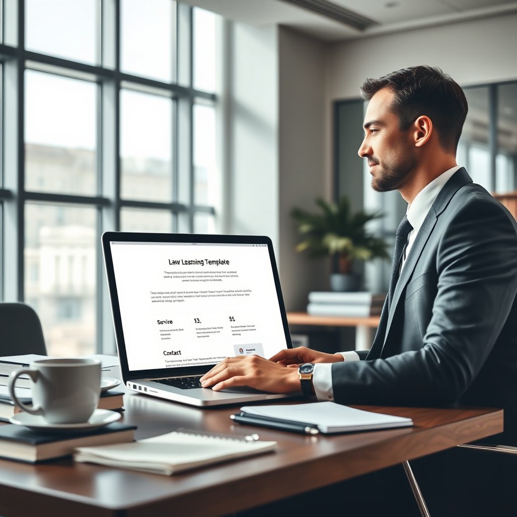 Pack de 4 Templates de Landing Pages para Advogados: Aumente Suas Conversões em 30%