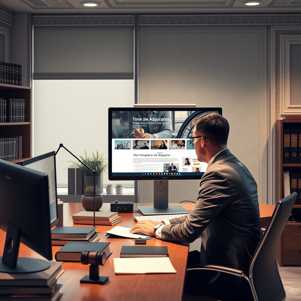Como criar site para escritório de advocacia: Estrutura estratégica para autoridade digital