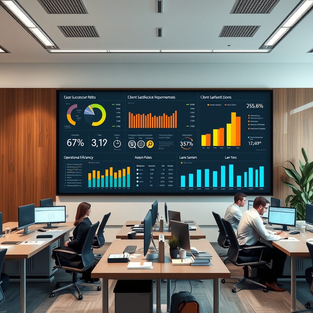 Como Medir o ROI de Dashboards para Escritórios de Advocacia