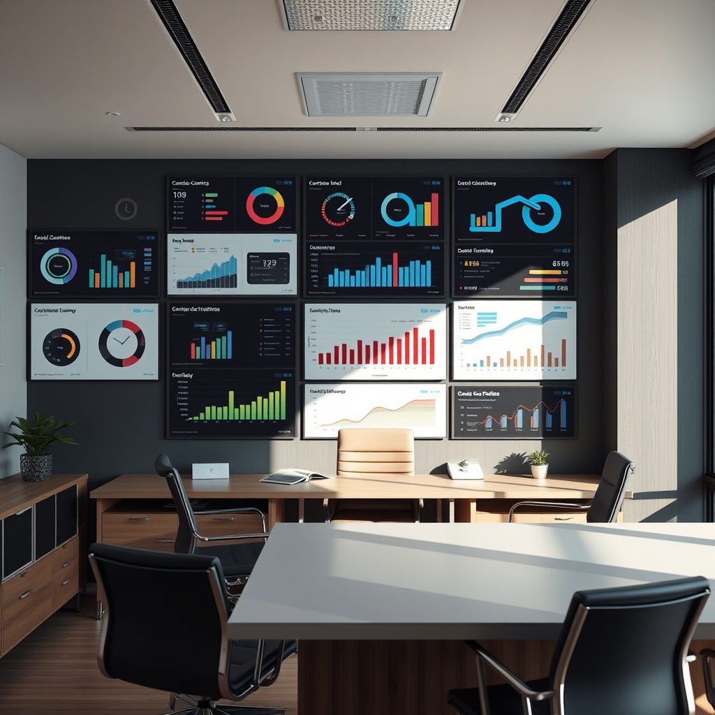 Estatísticas de dashboards para escritórios de advocacia
