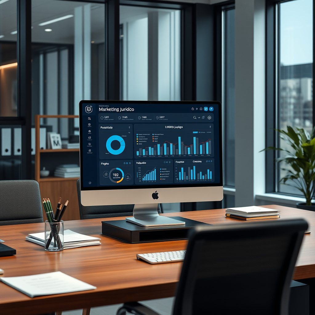Estatísticas de dashboards para escritórios de advocacia