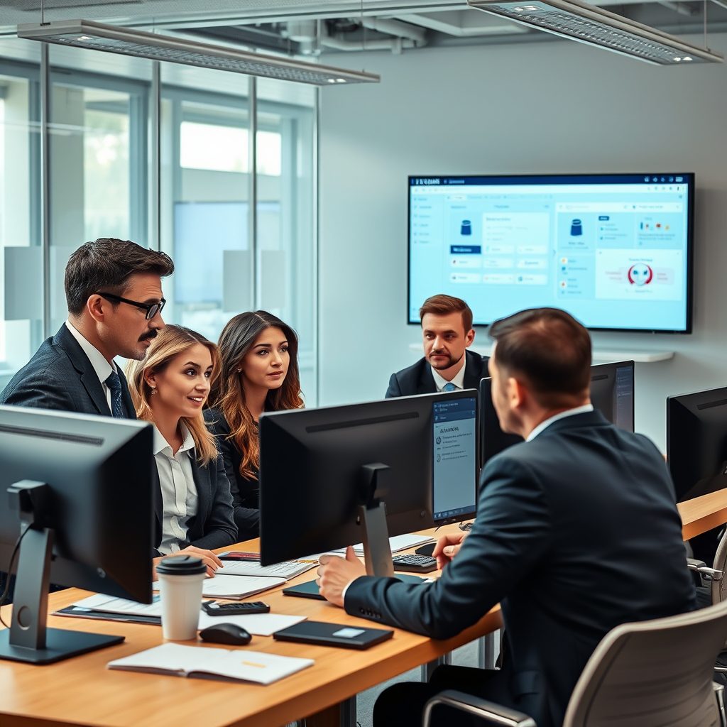 Treinamento de equipe para software jurídico
